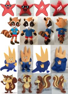 Peluches publicitarios personalizados.