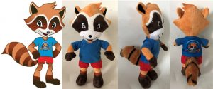 Peluches publicitarios personalizados.